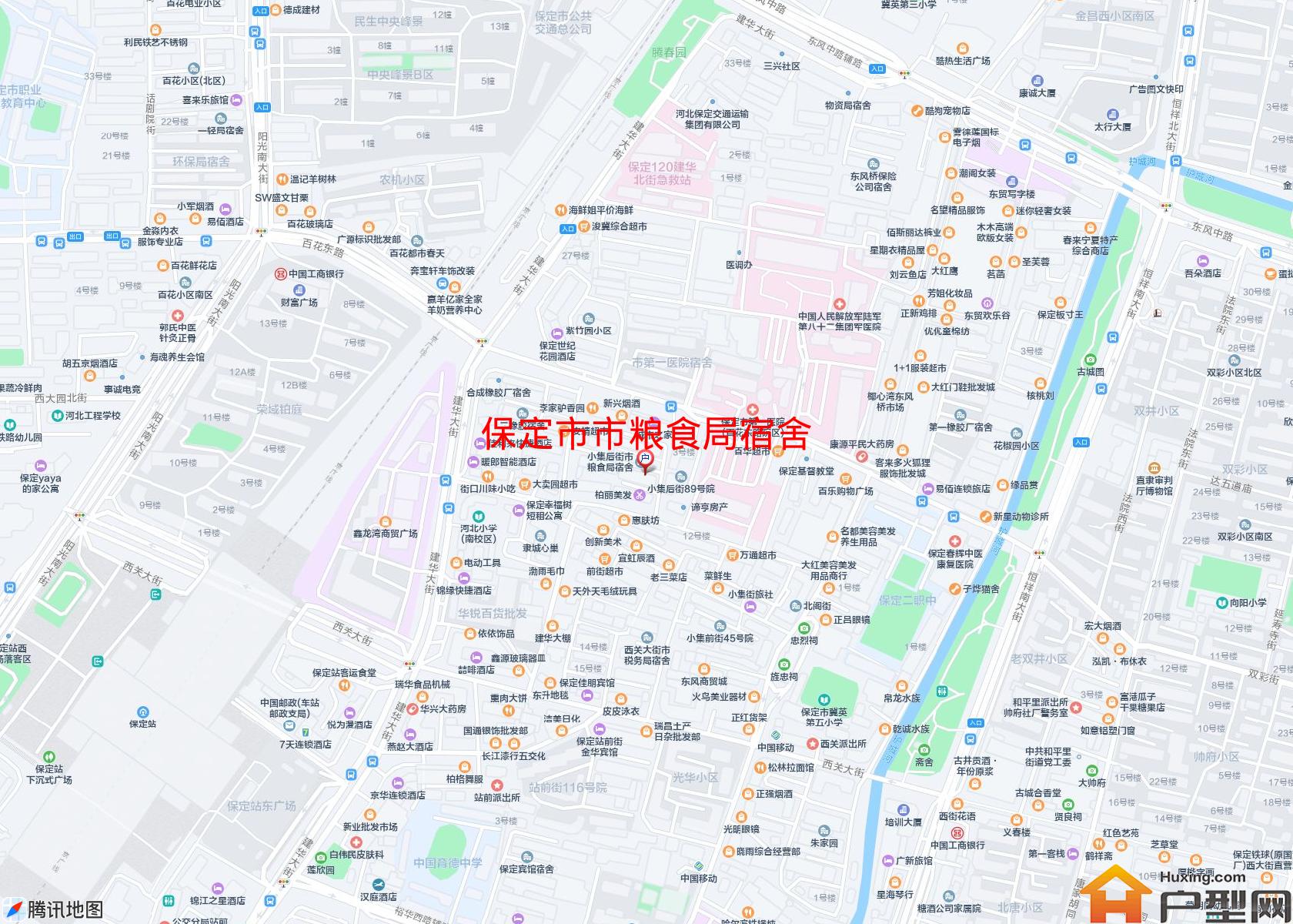市粮食局宿舍小区 - 户型网
