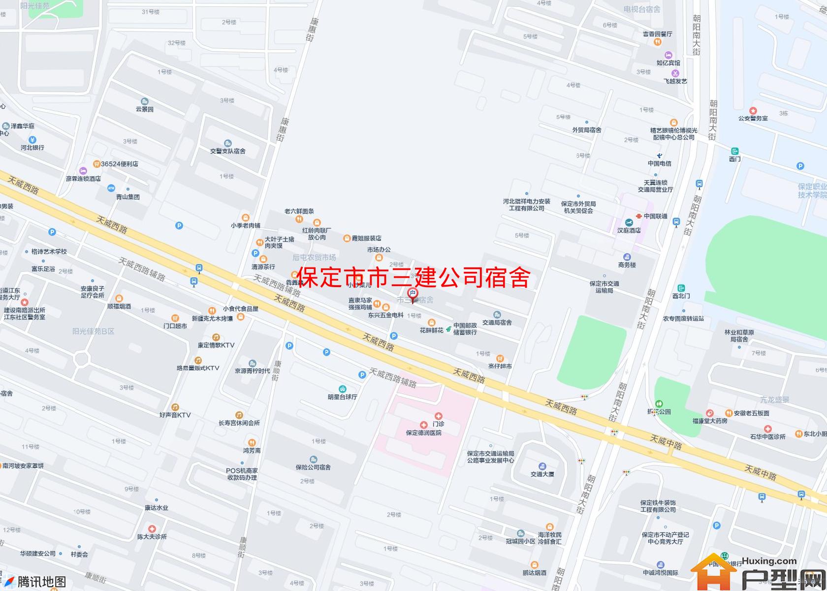 市三建公司宿舍小区 - 户型网