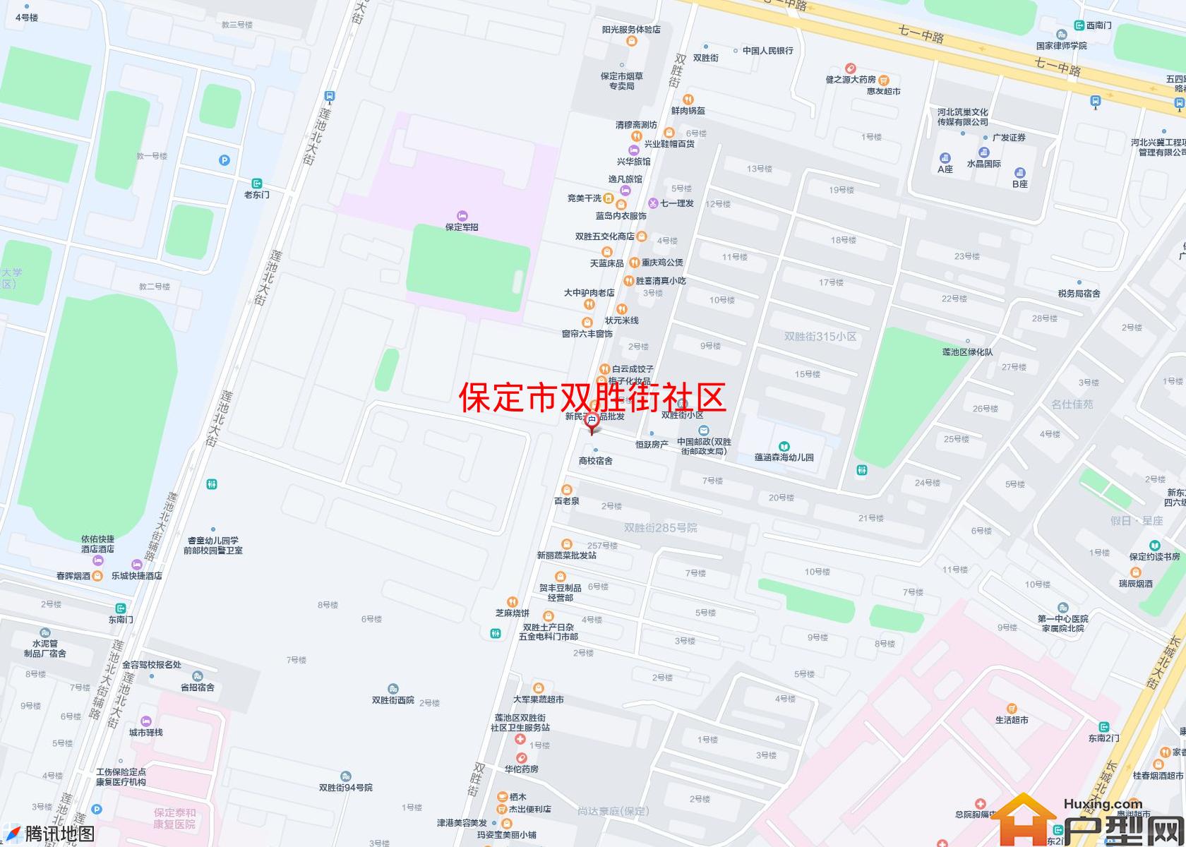 双胜街社区小区 - 户型网