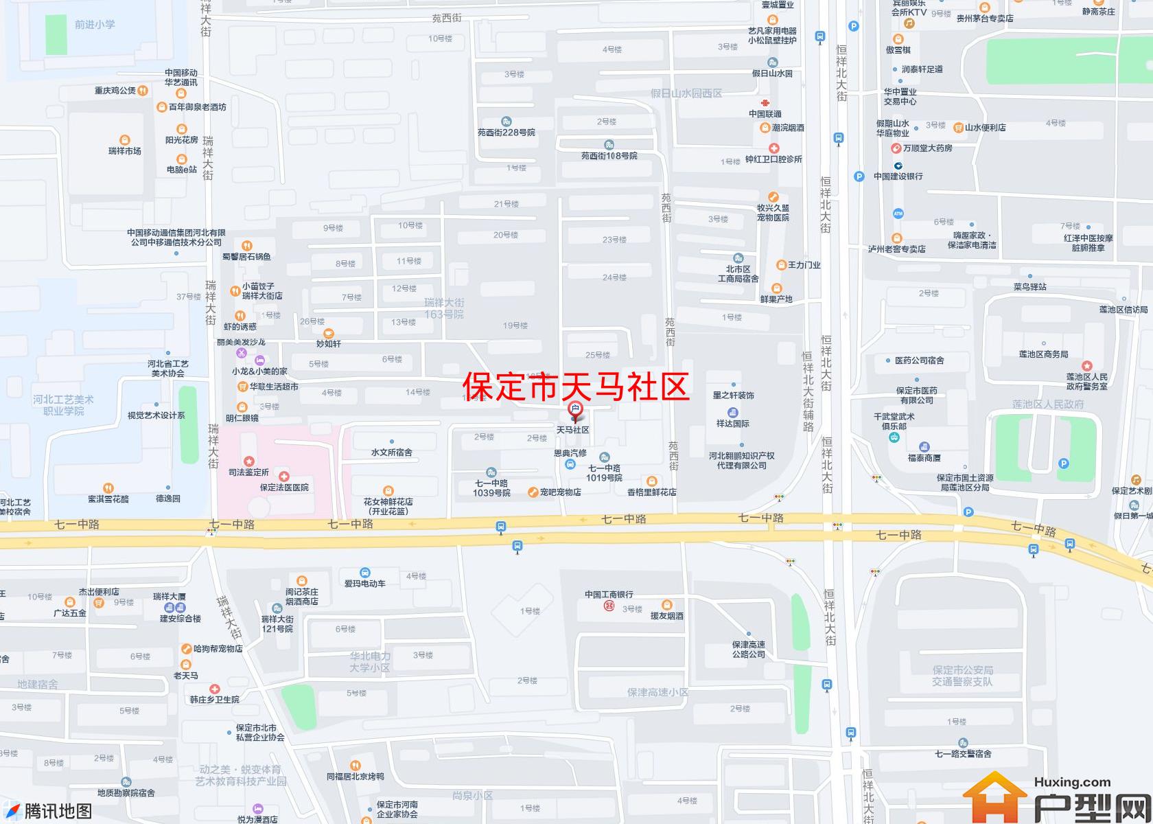 天马社区小区 - 户型网