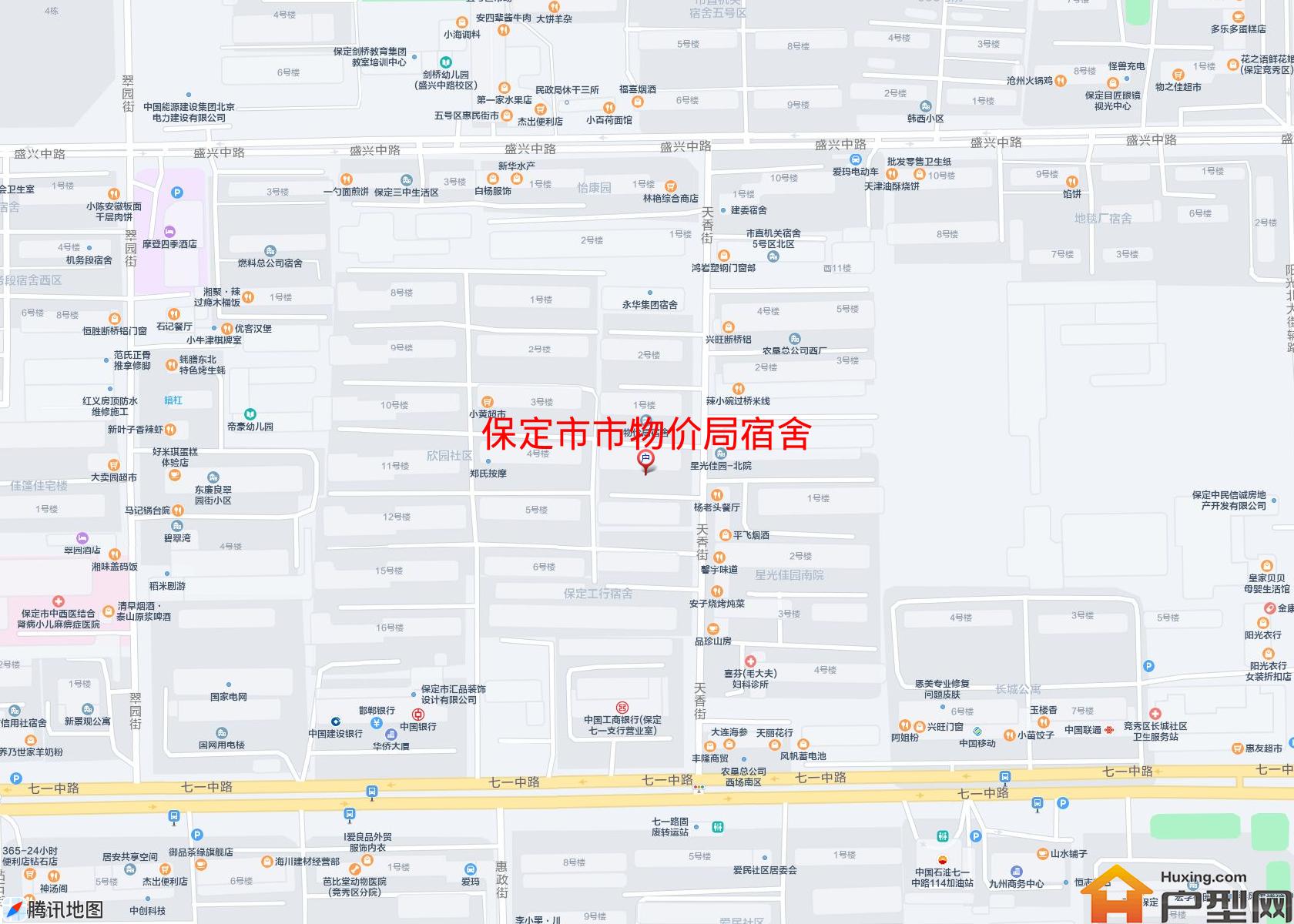 市物价局宿舍小区 - 户型网