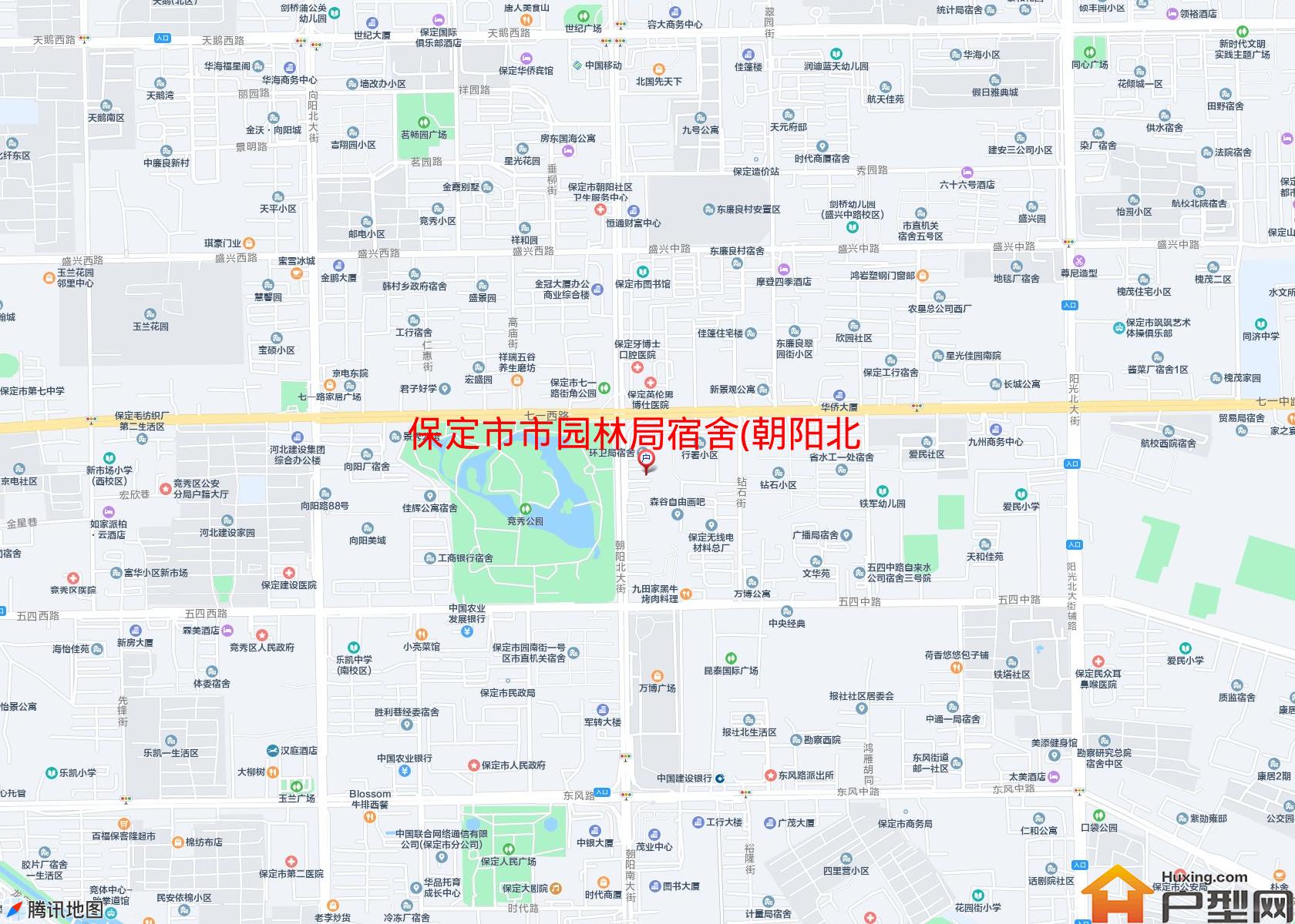 市园林局宿舍(朝阳北大街)小区 - 户型网