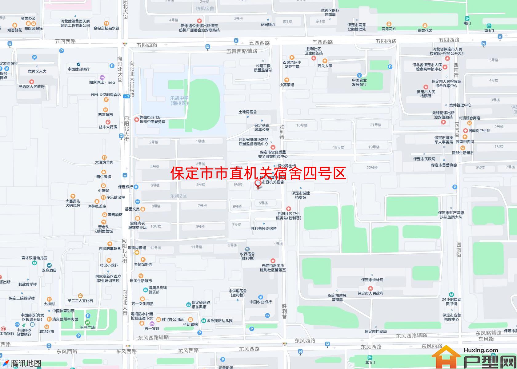 市直机关宿舍四号区小区 - 户型网