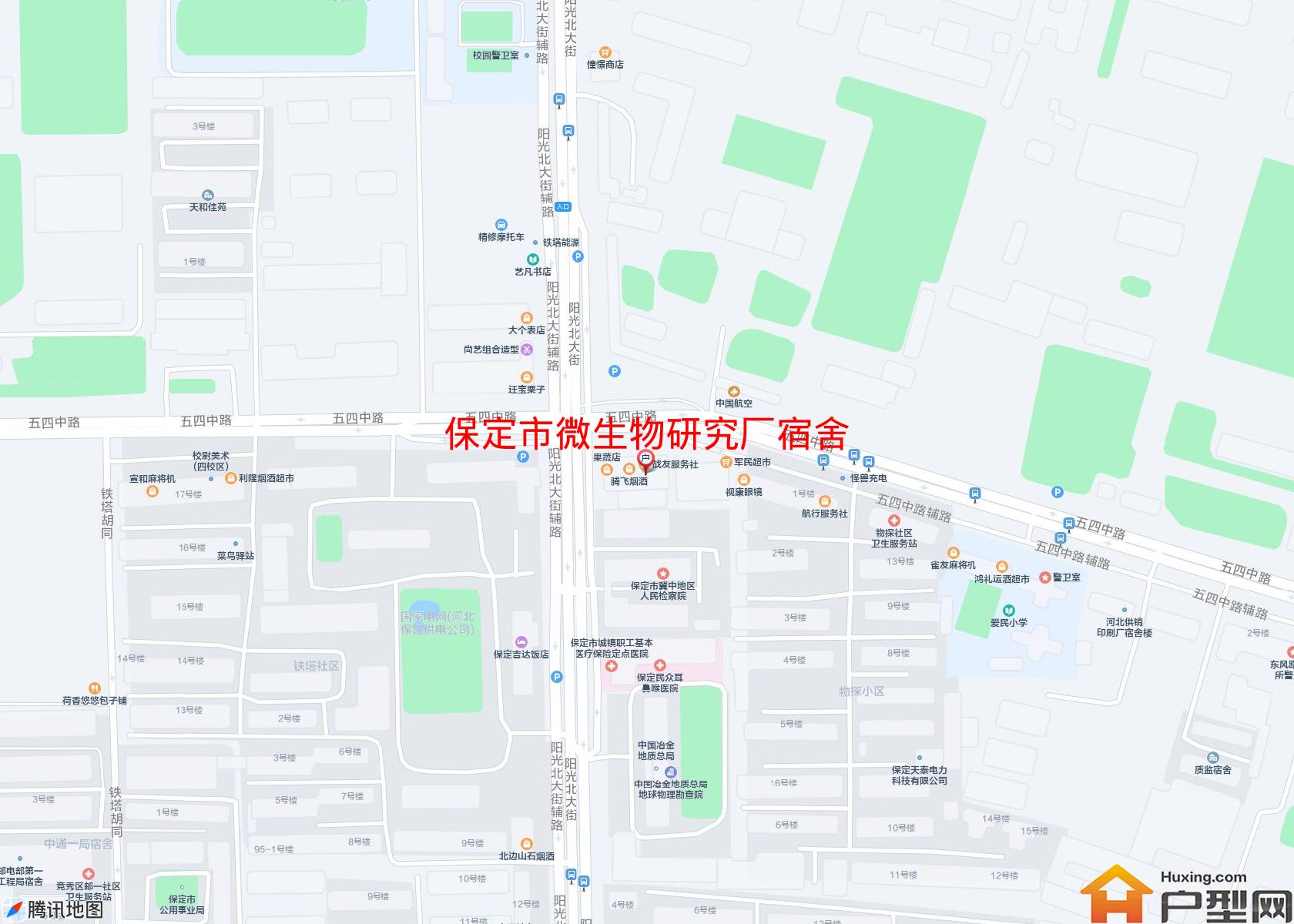 微生物研究厂宿舍小区 - 户型网