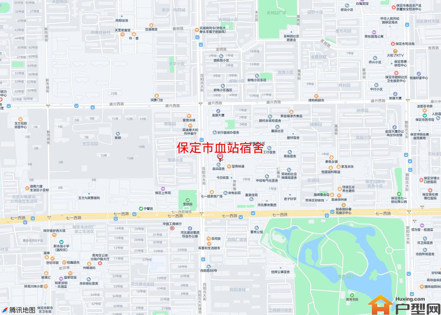 血站宿舍小区 - 户型网