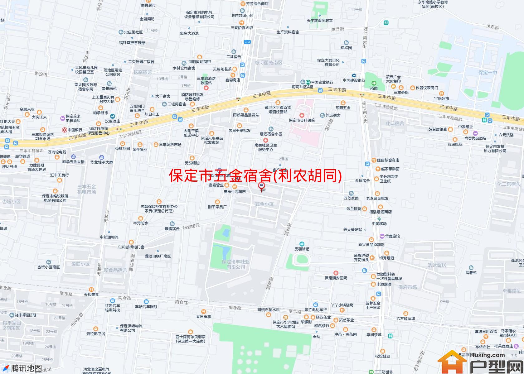 五金宿舍(利农胡同)小区 - 户型网