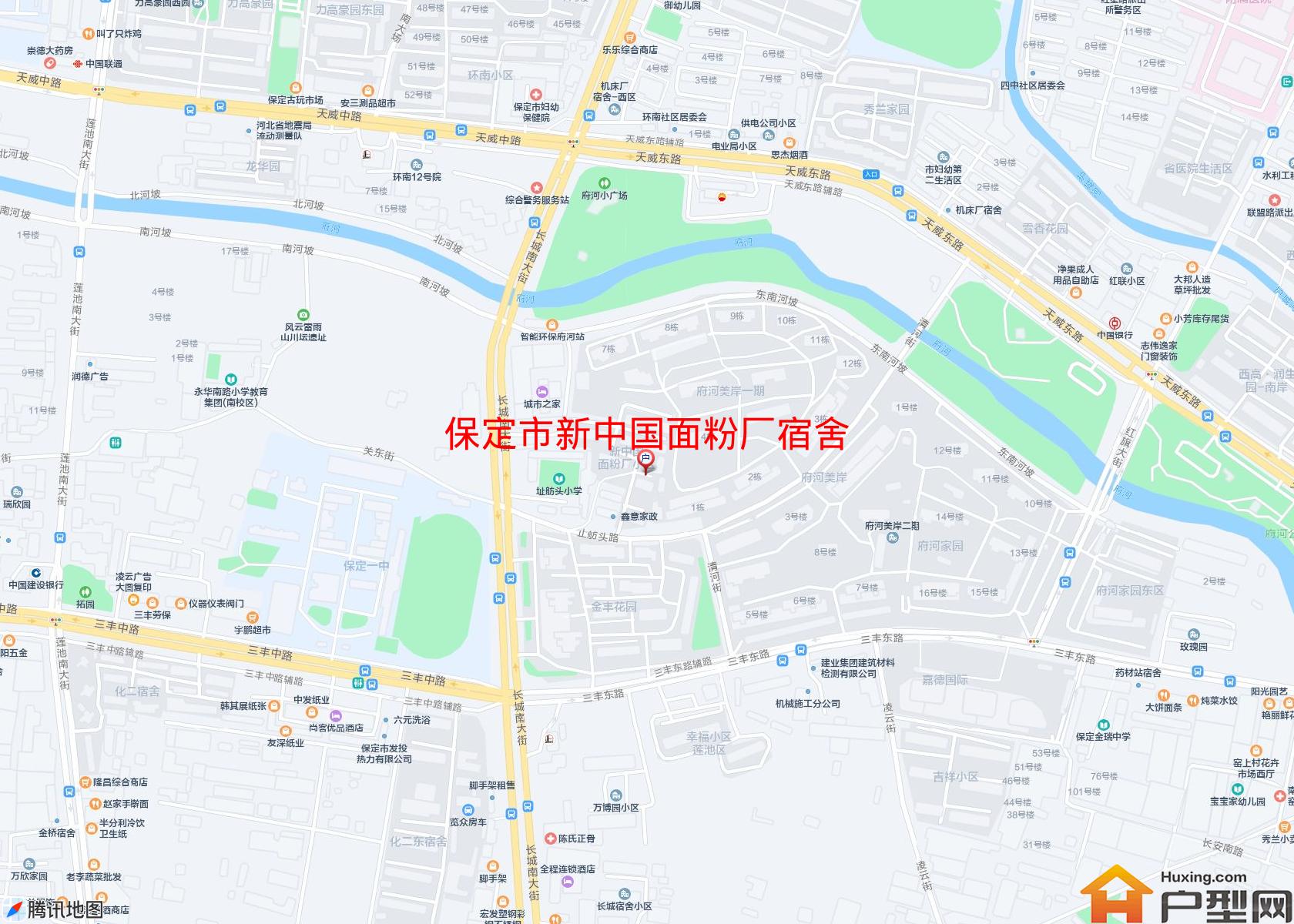 新中国面粉厂宿舍小区 - 户型网