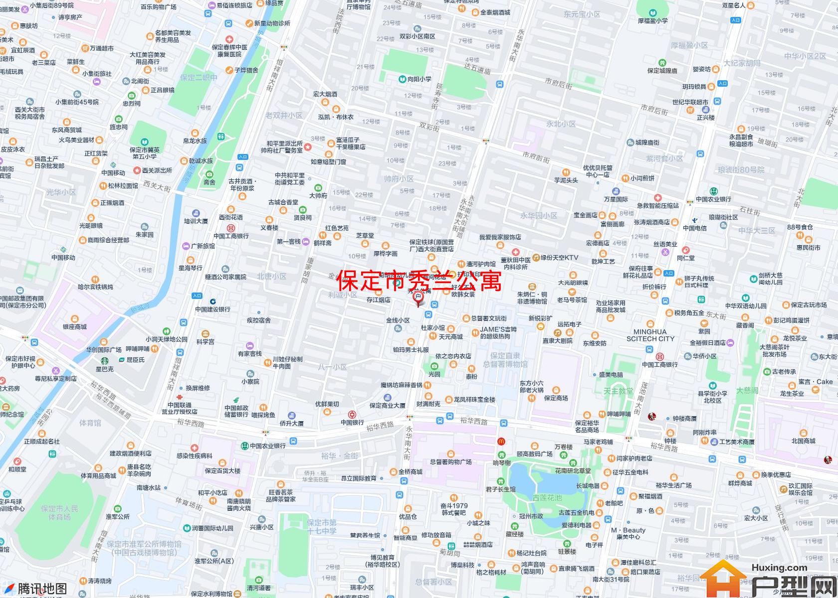 秀兰公寓小区 - 户型网