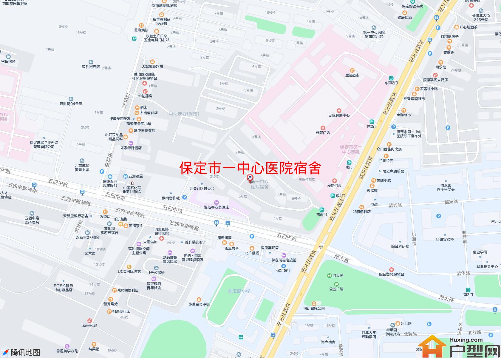 一中心医院宿舍小区 - 户型网