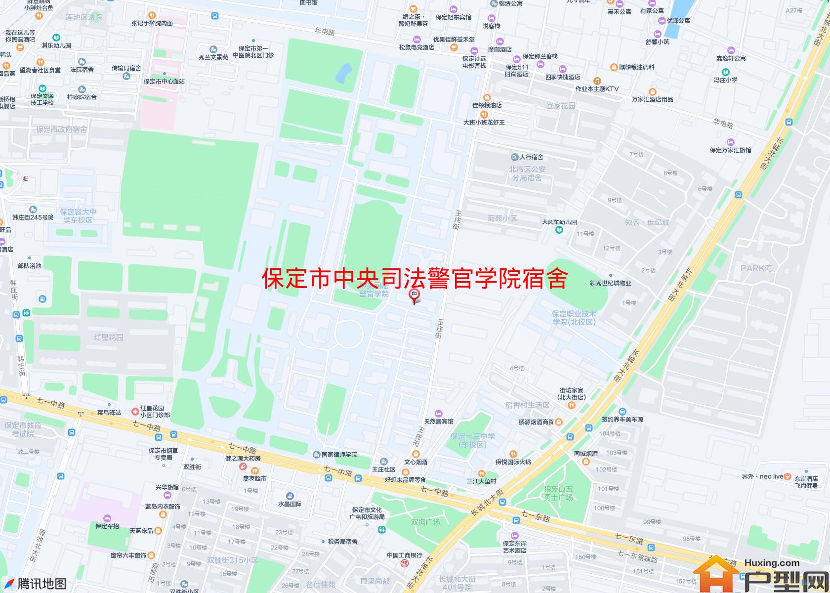 中央司法警官学院宿舍小区 - 户型网