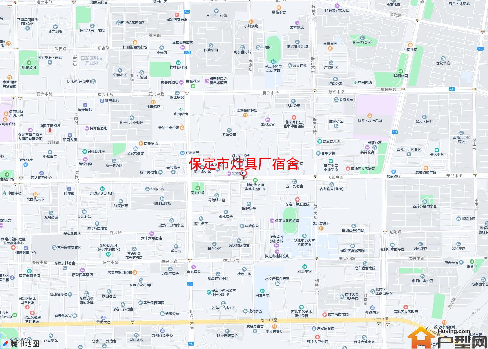 灶具厂宿舍小区 - 户型网