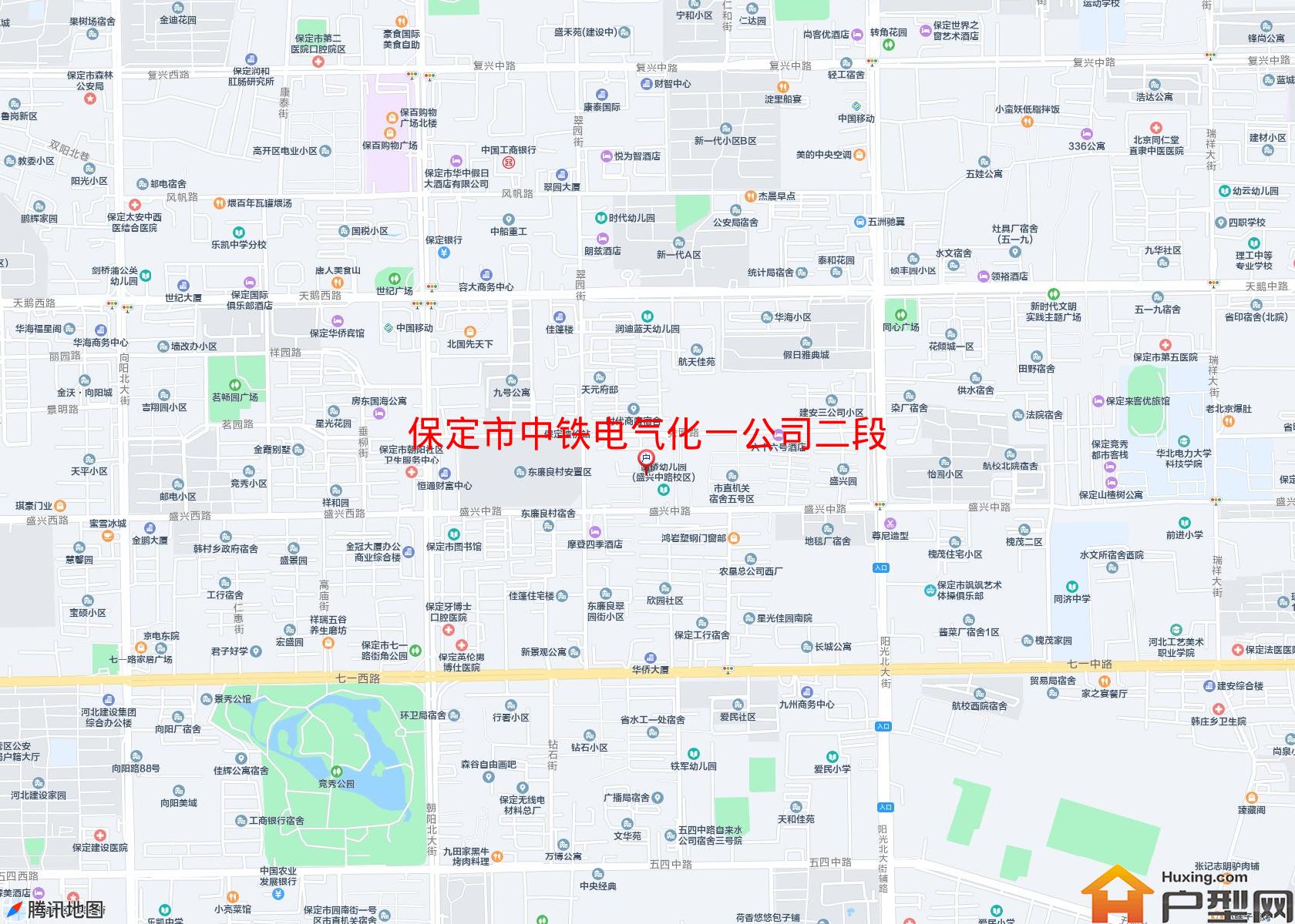 中铁电气化一公司二段小区小区 - 户型网