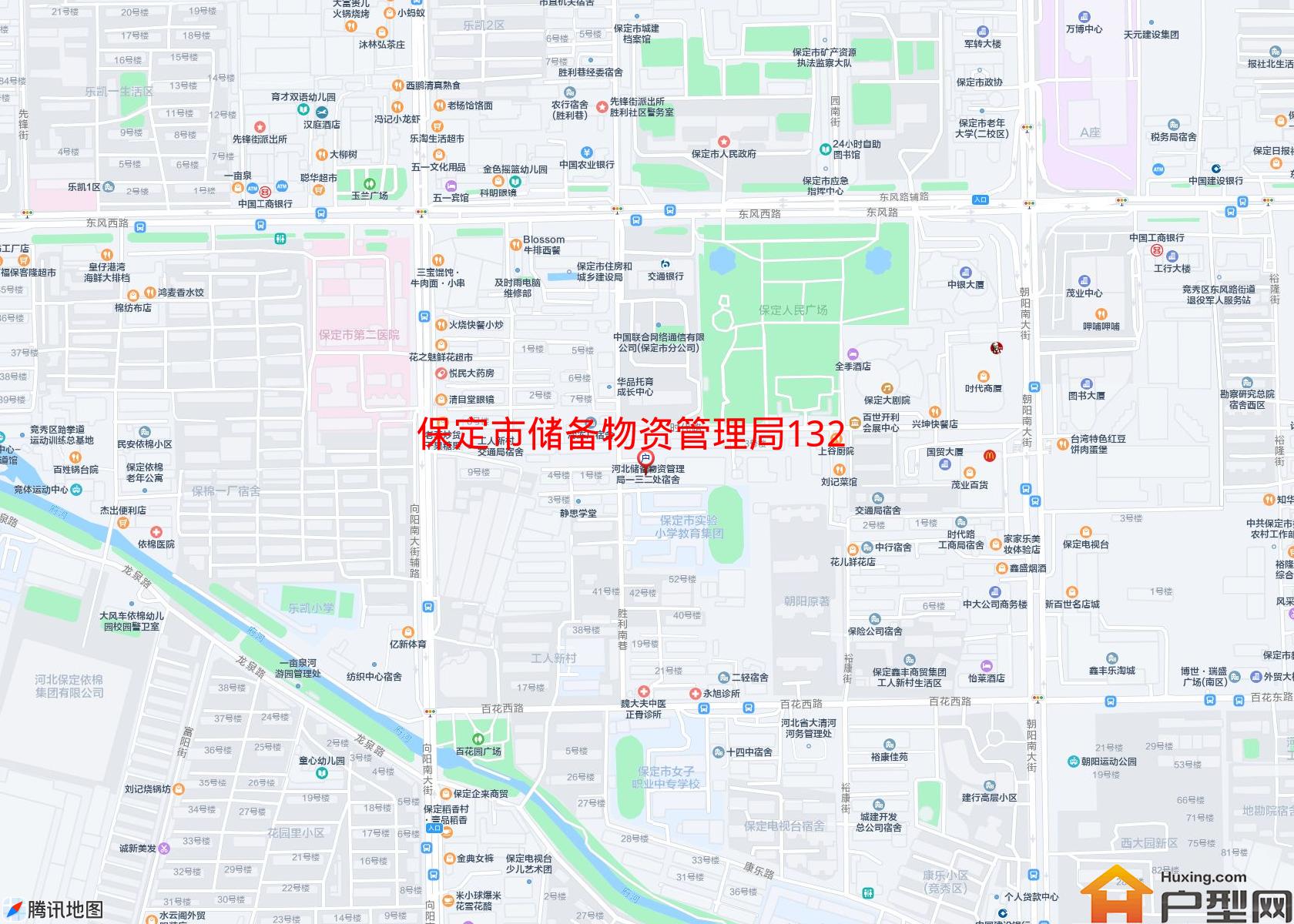 储备物资管理局132处宿舍小区 - 户型网