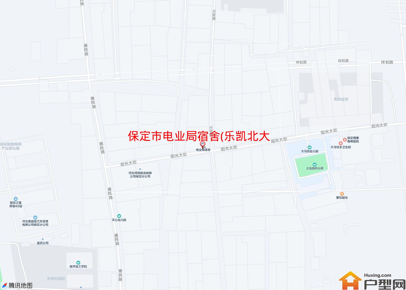 电业局宿舍(乐凯北大街)小区 - 户型网