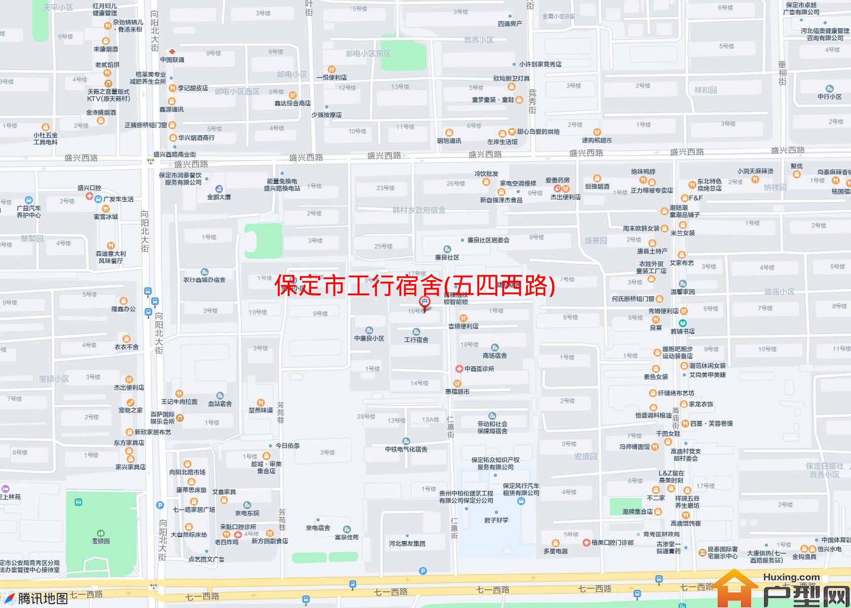 工行宿舍(五四西路)小区 - 户型网