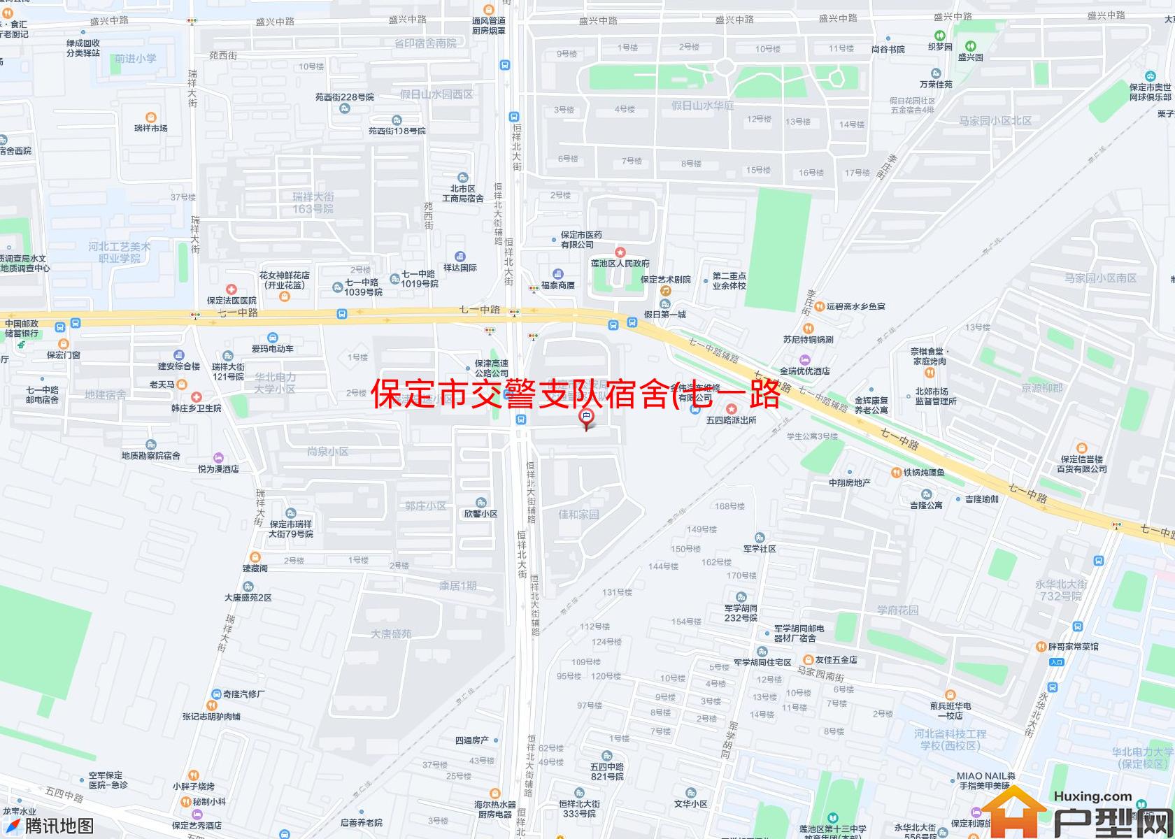 交警支队宿舍(七一路)小区 - 户型网
