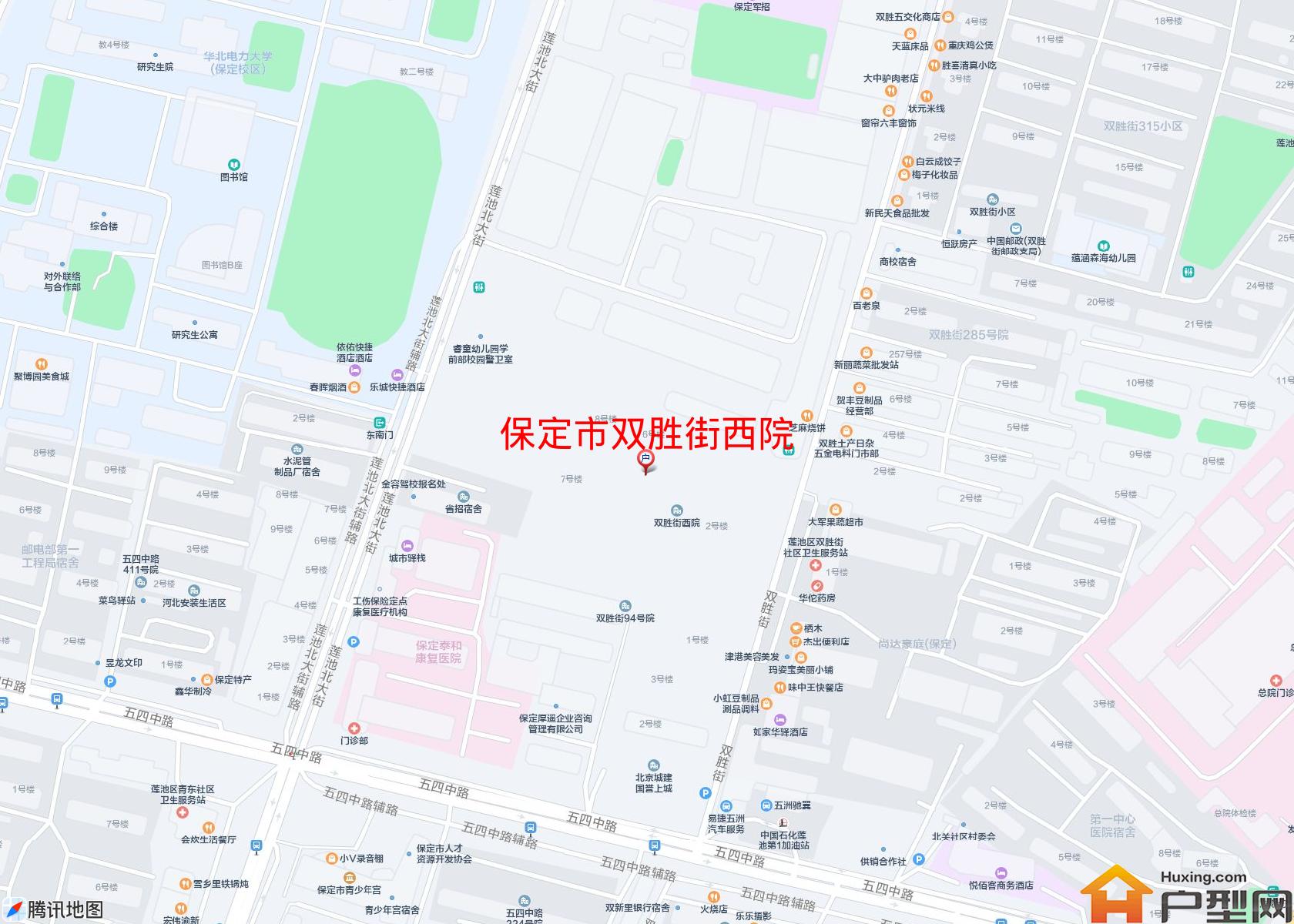 双胜街西院小区 - 户型网