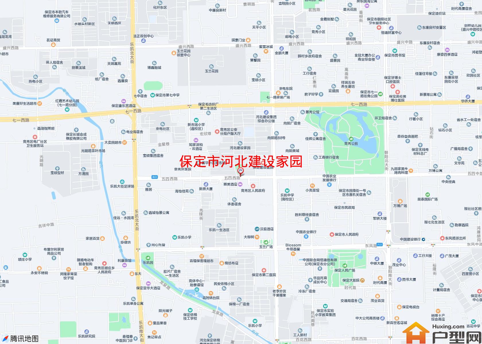 河北建设家园小区 - 户型网