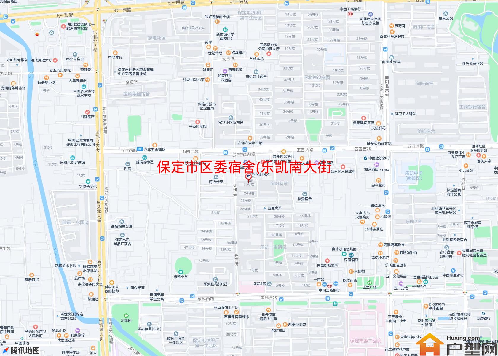 区委宿舍(乐凯南大街)小区 - 户型网