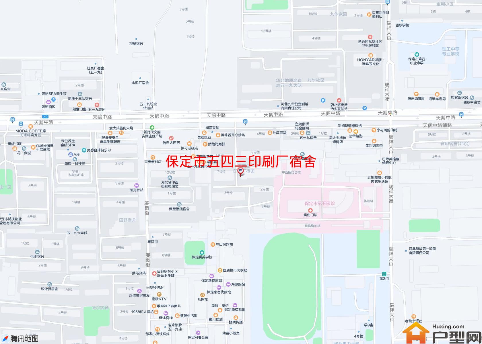 五四三印刷厂宿舍小区 - 户型网