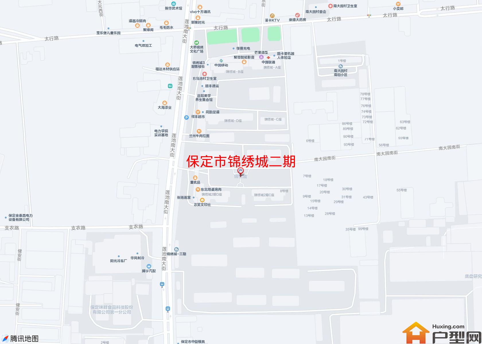 锦绣城二期小区 - 户型网