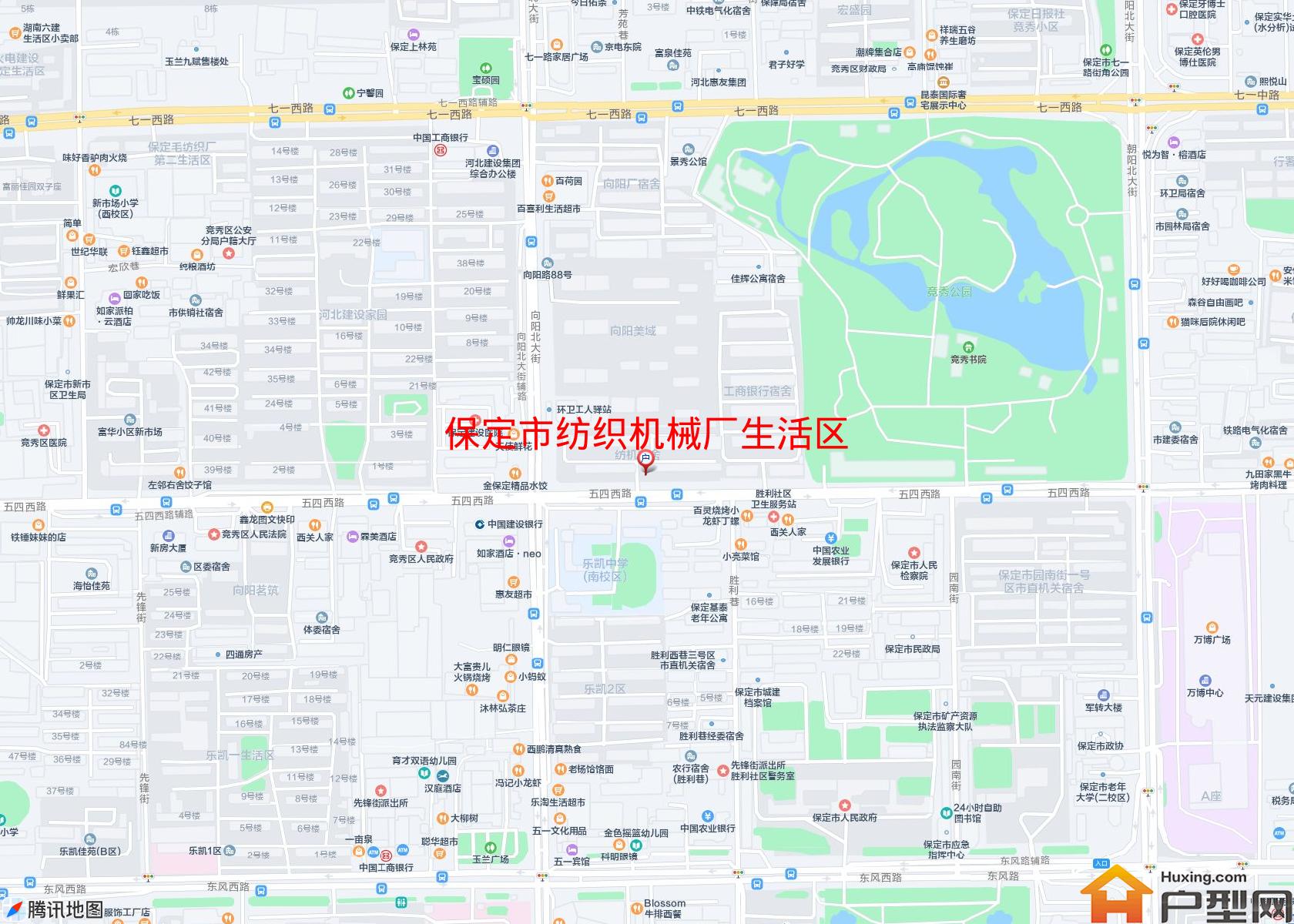 纺织机械厂生活区小区 - 户型网