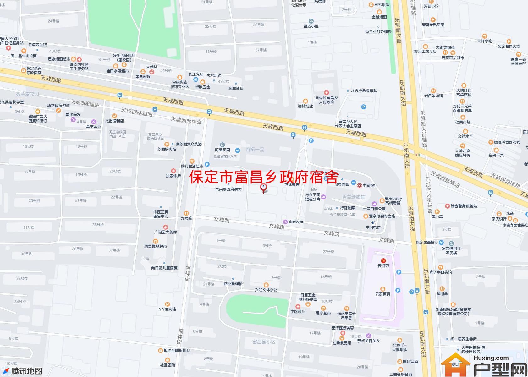 富昌乡政府宿舍小区 - 户型网