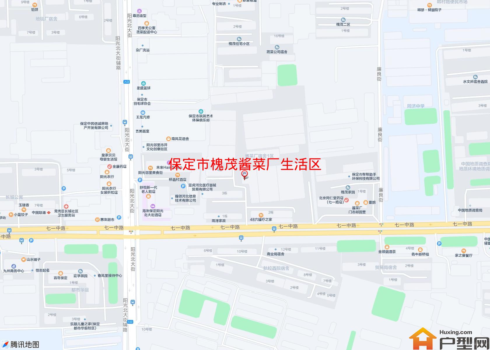 槐茂酱菜厂生活区小区 - 户型网