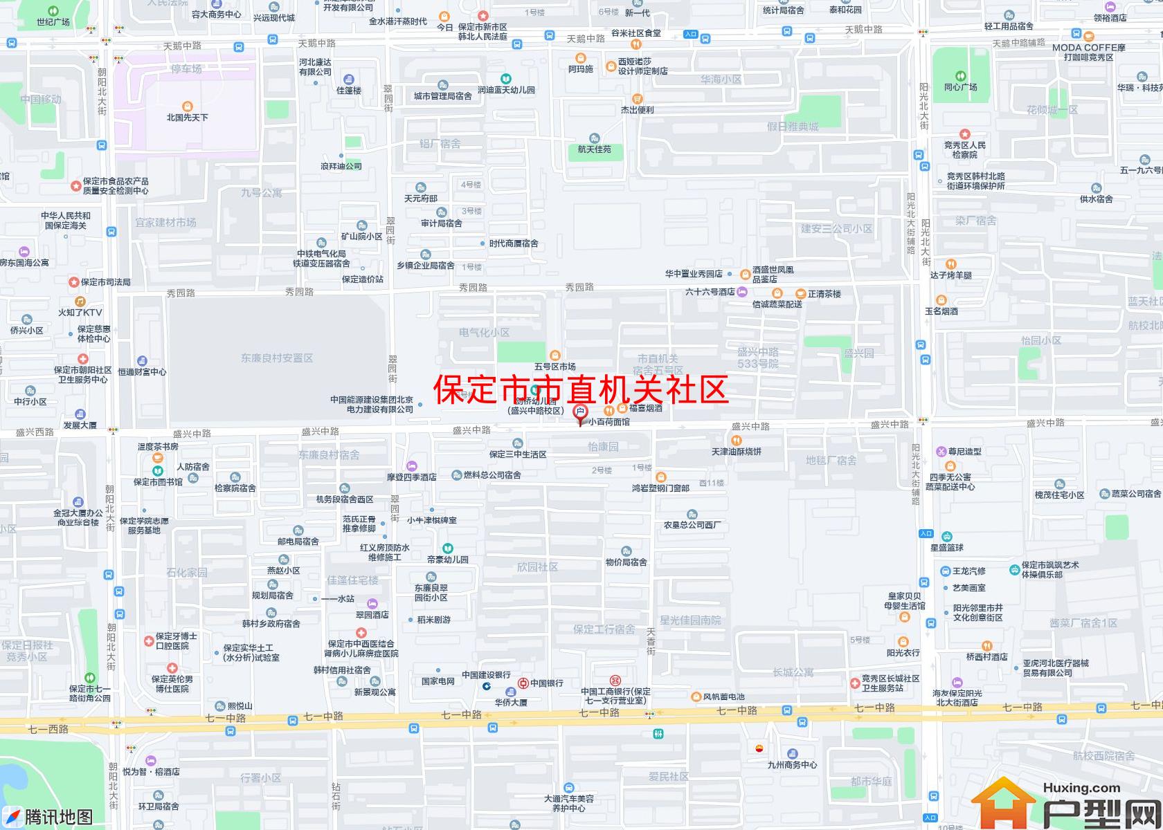 市直机关社区小区 - 户型网