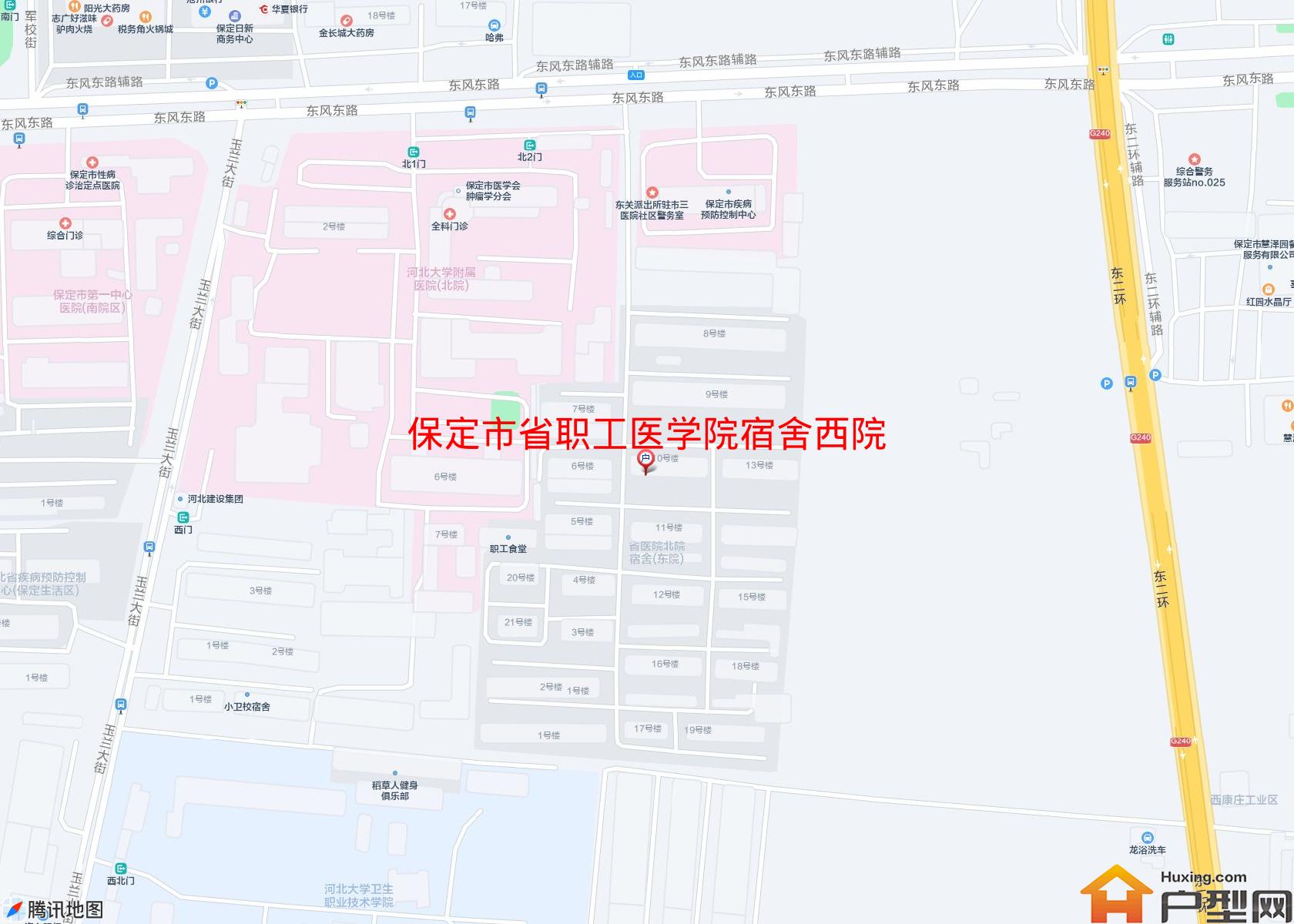 省职工医学院宿舍西院小区 - 户型网