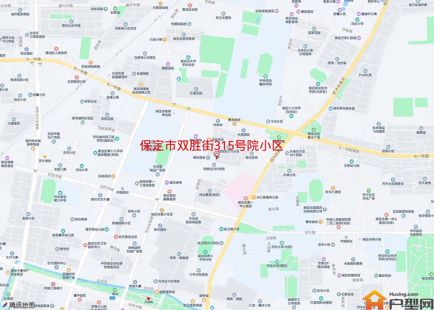 双胜街315号院小区小区 - 户型网