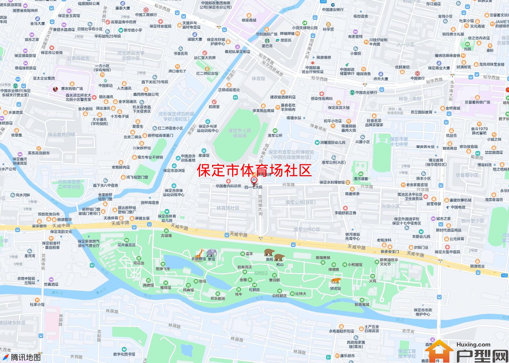 体育场社区小区 - 户型网