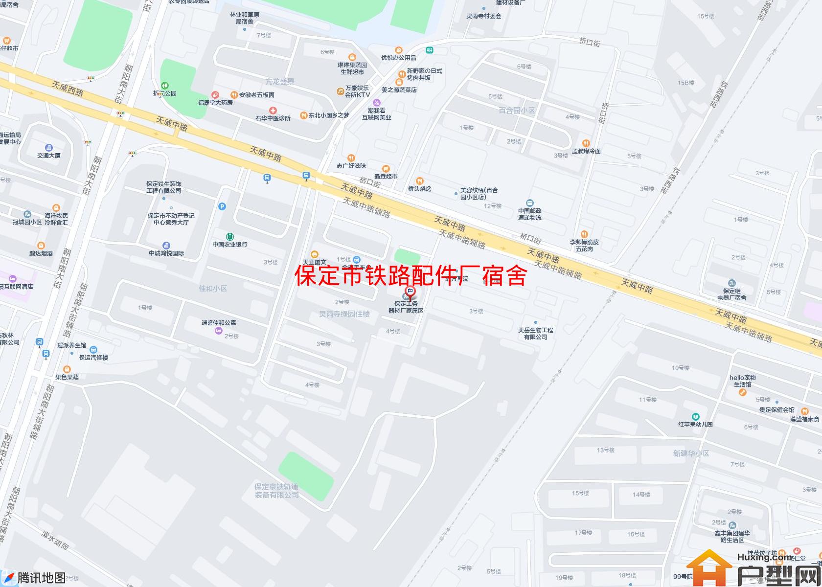 铁路配件厂宿舍小区 - 户型网