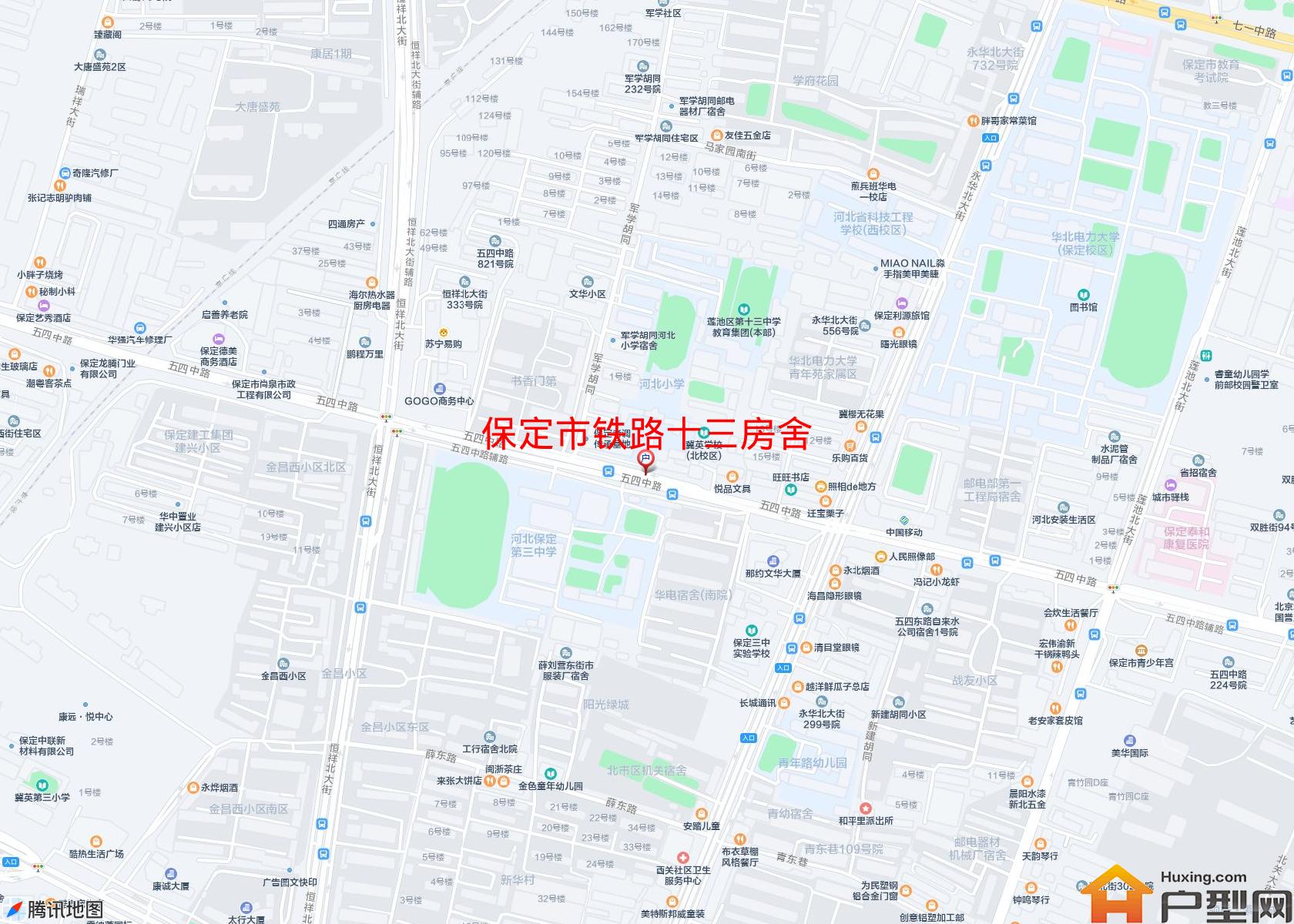 铁路十三房舍小区 - 户型网