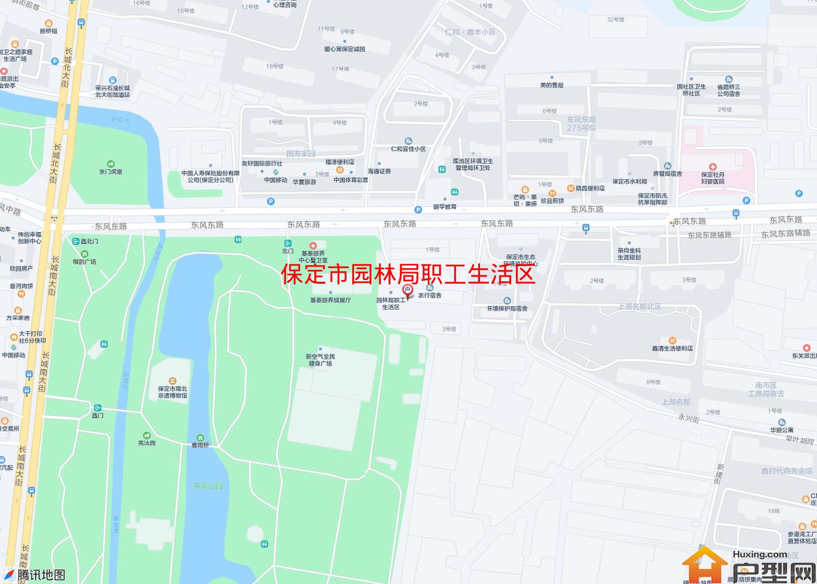 园林局职工生活区小区 - 户型网