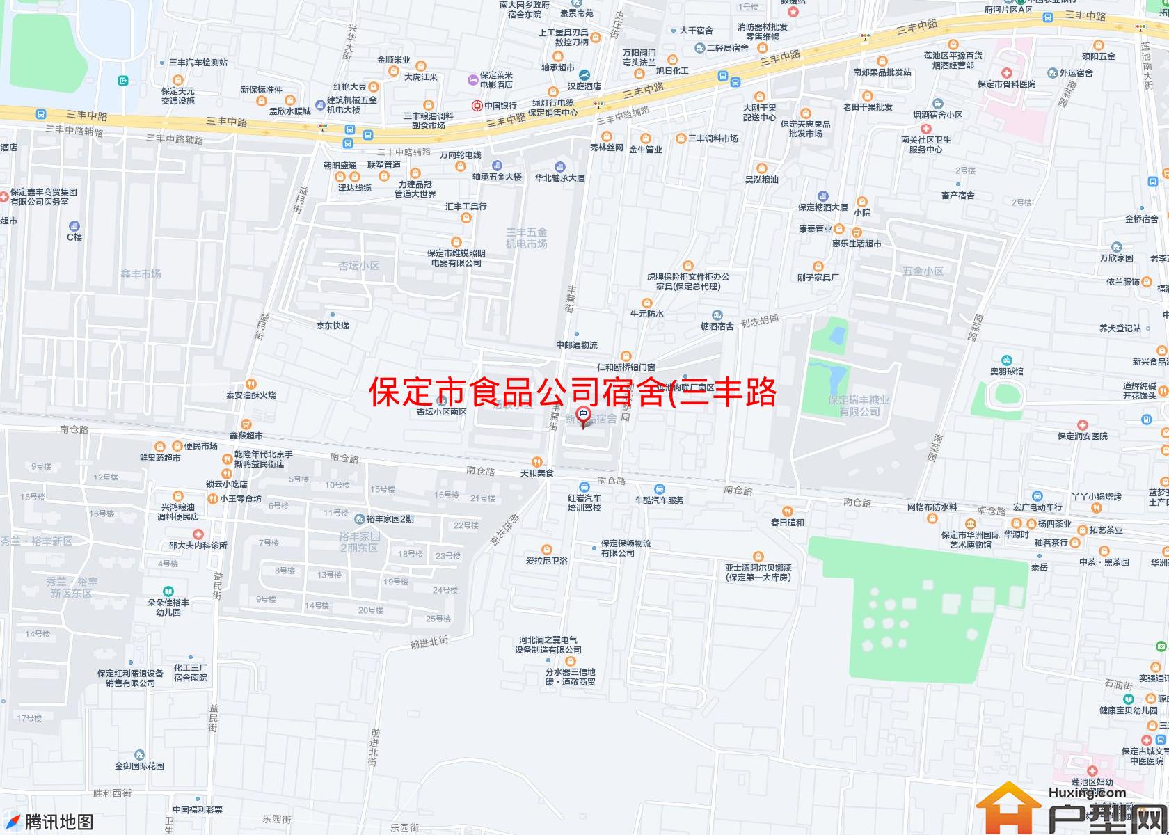 食品公司宿舍(三丰路)小区 - 户型网