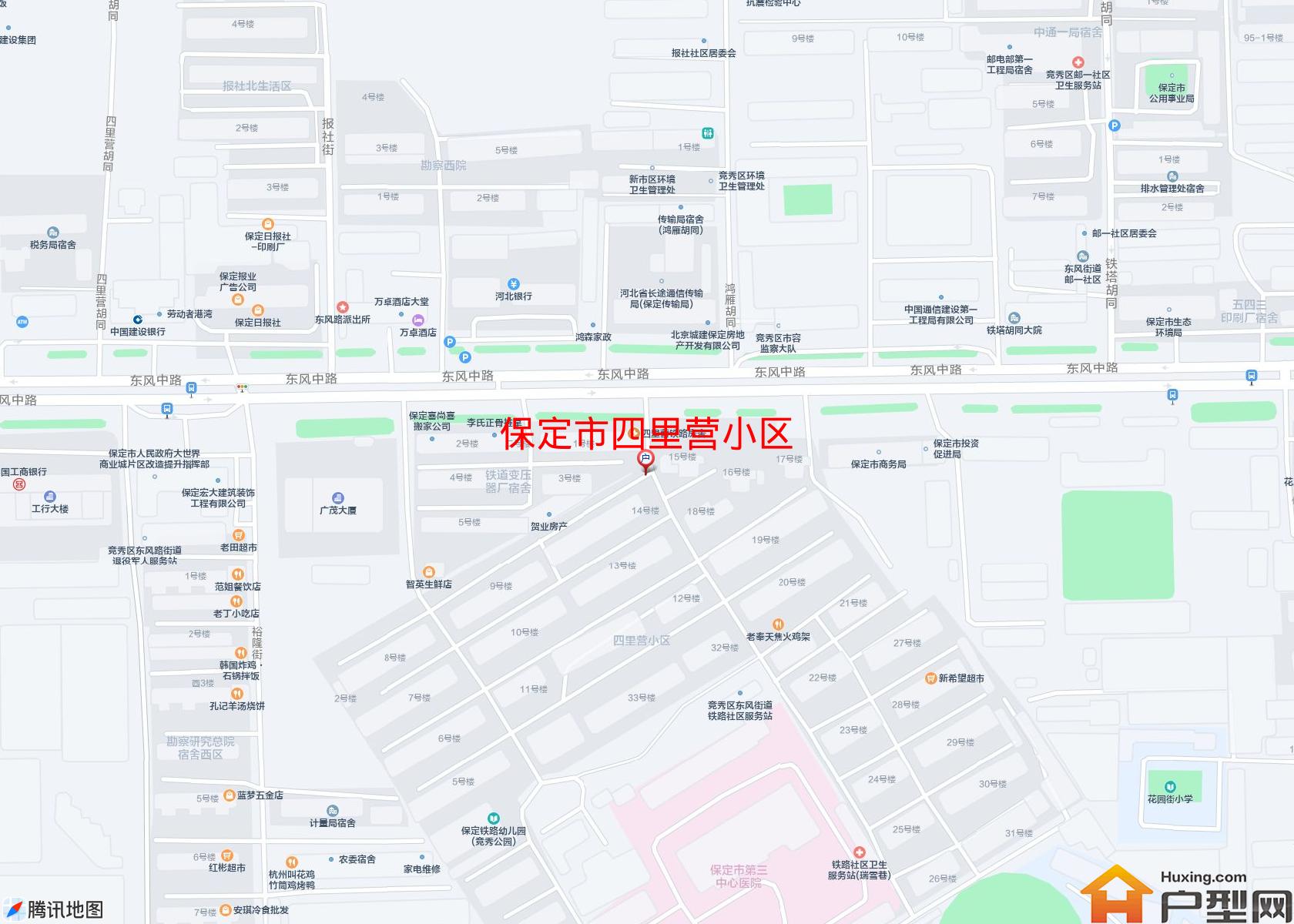 四里营小区小区 - 户型网
