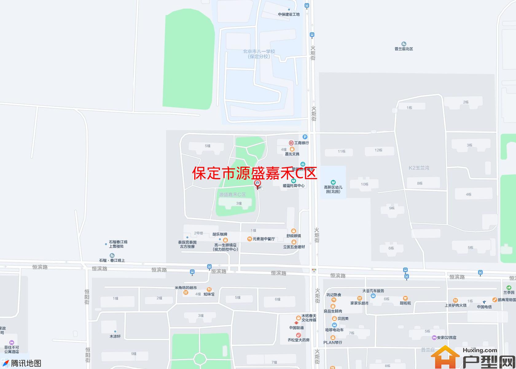 源盛嘉禾C区小区 - 户型网