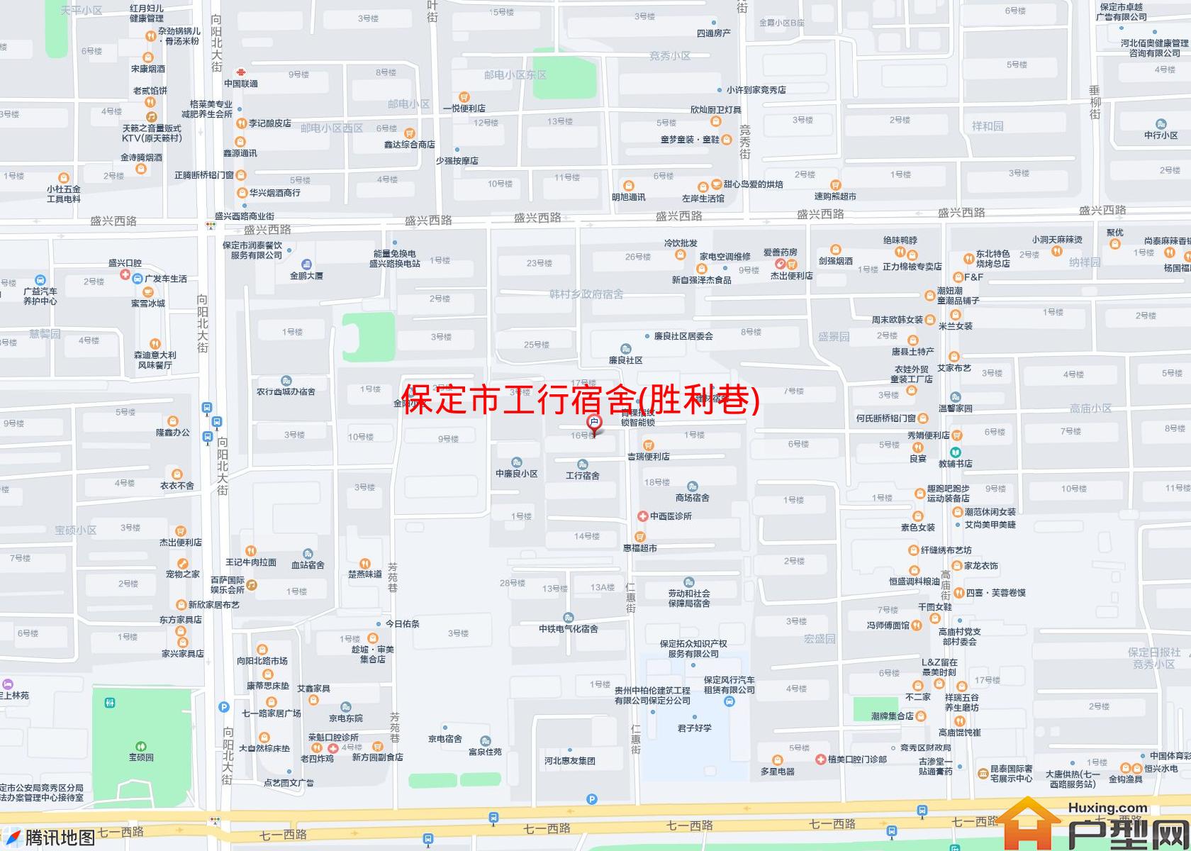 工行宿舍(胜利巷)小区 - 户型网