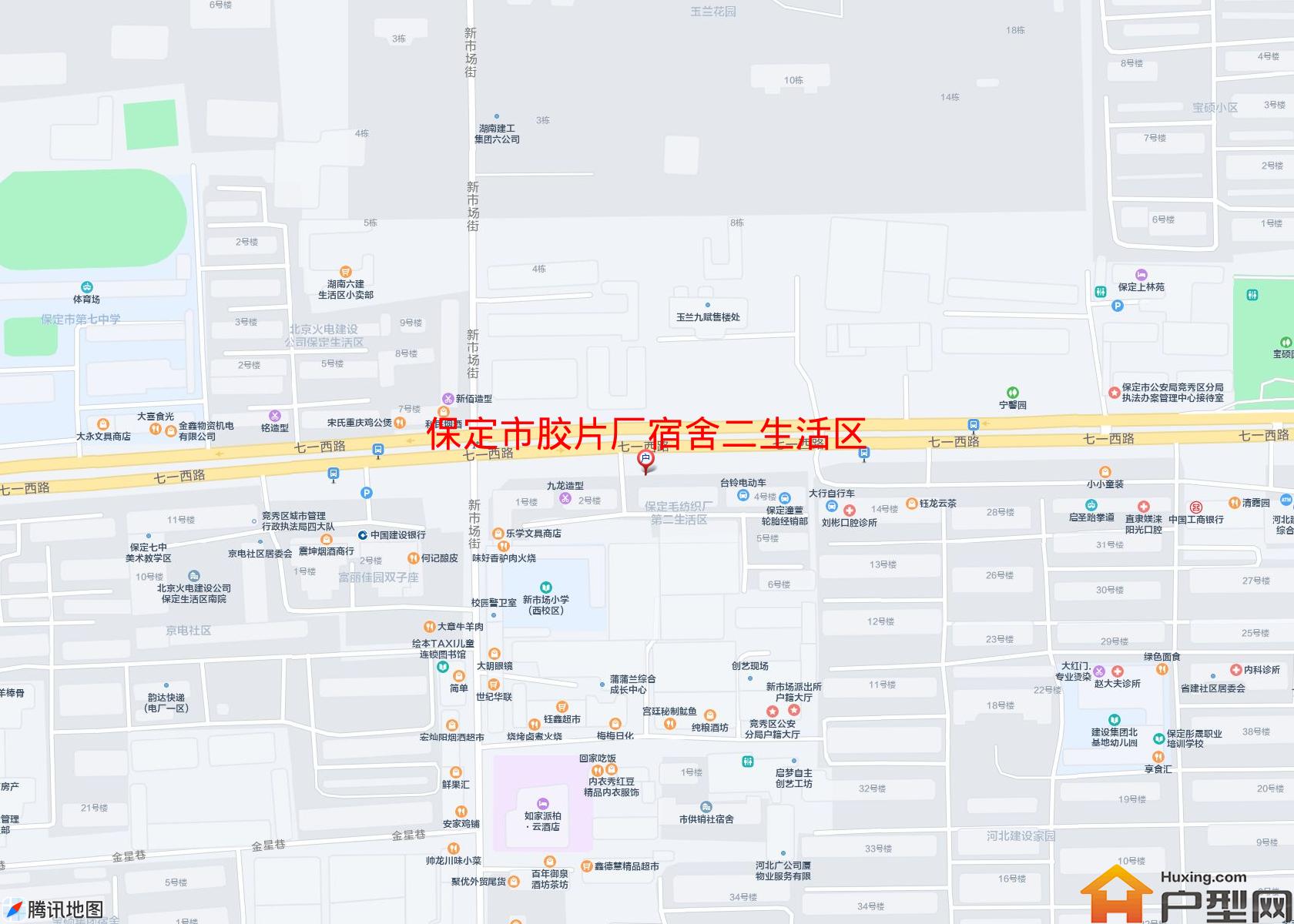 胶片厂宿舍二生活区小区 - 户型网