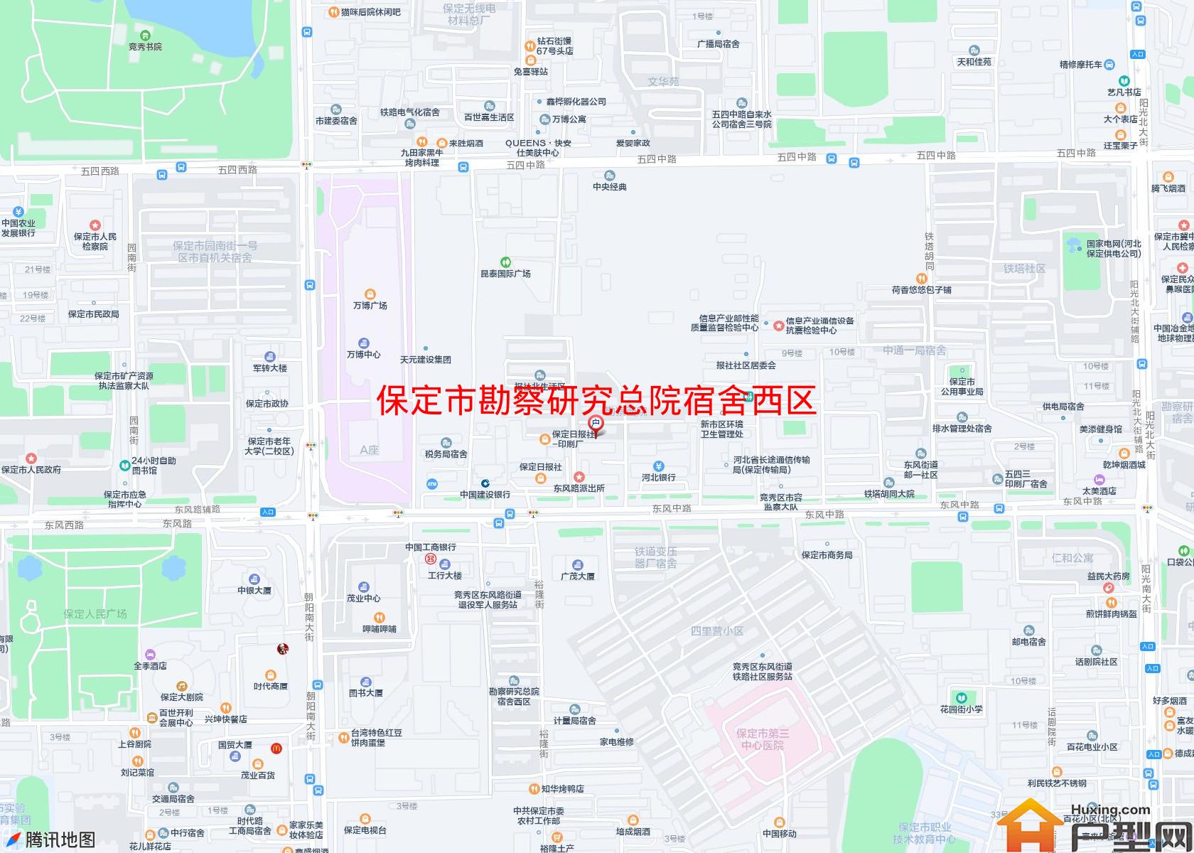 勘察研究总院宿舍西区小区 - 户型网
