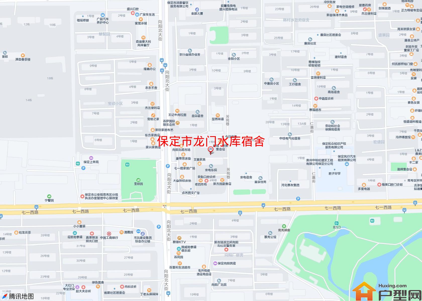 龙门水库宿舍小区 - 户型网