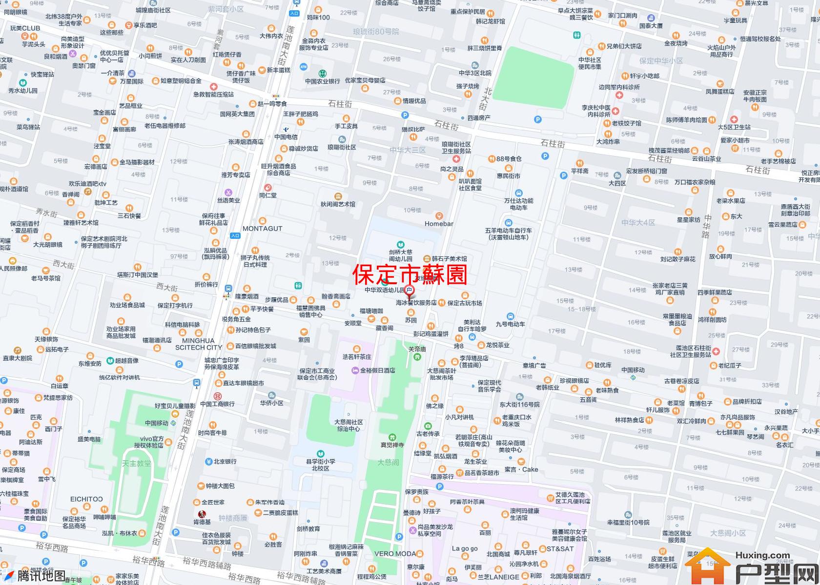 蘇園小区 - 户型网