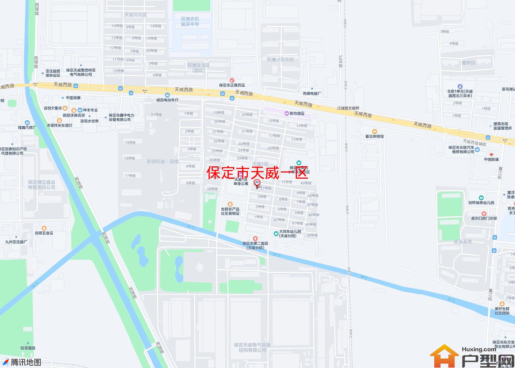天威一区小区 - 户型网