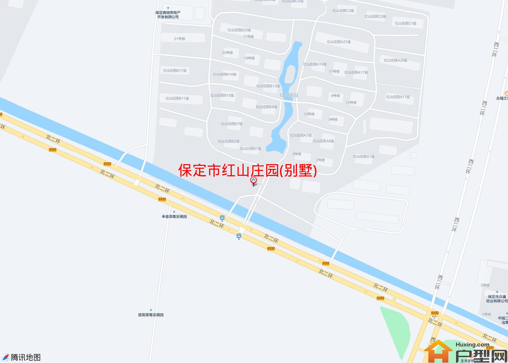 红山庄园(别墅)小区 - 户型网