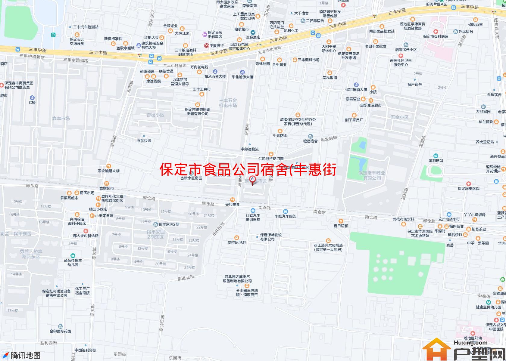食品公司宿舍(丰惠街)小区 - 户型网