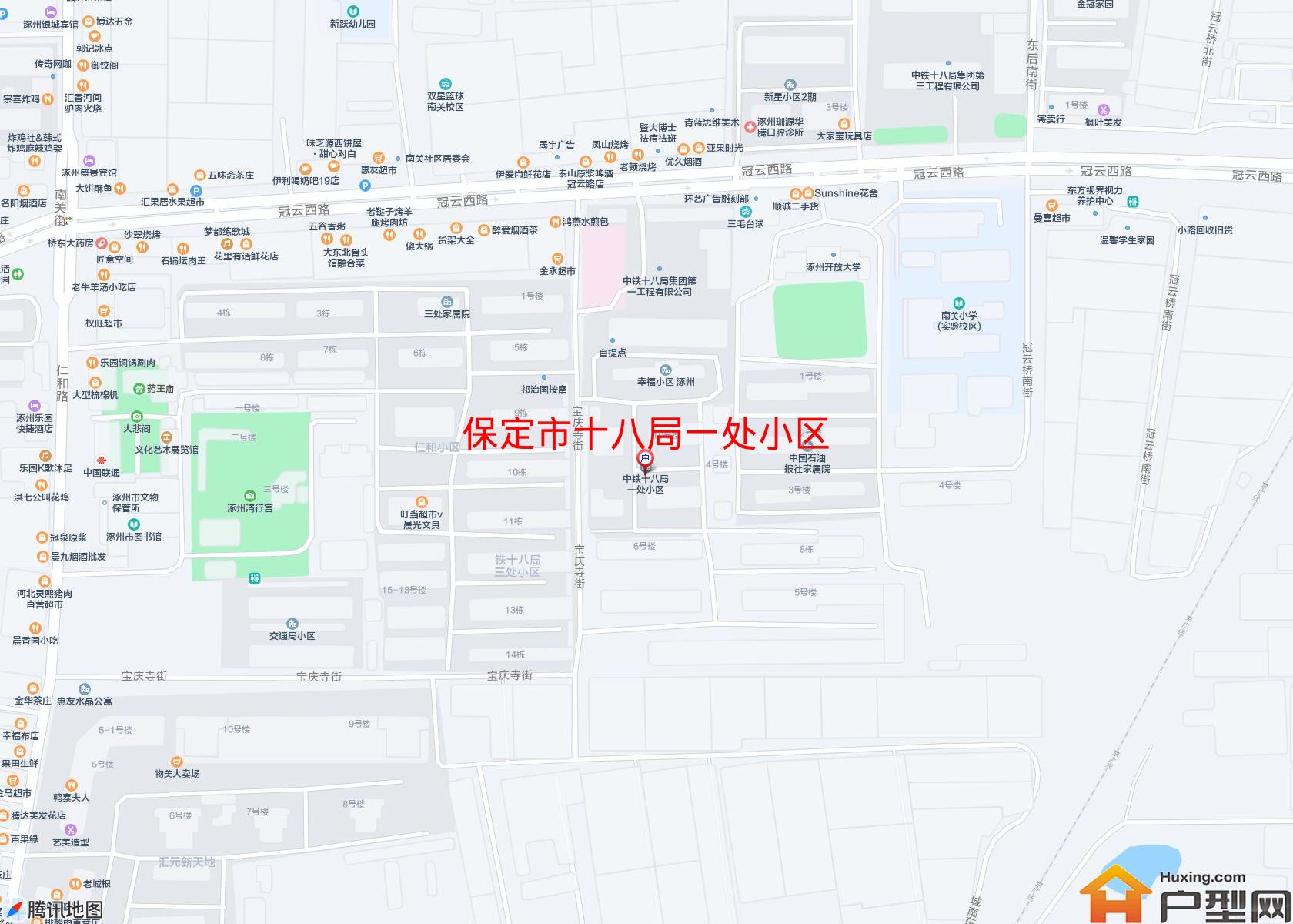 十八局一处小区小区 - 户型网