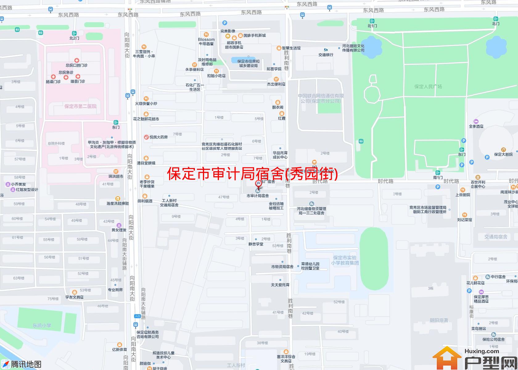 审计局宿舍(秀园街)小区 - 户型网