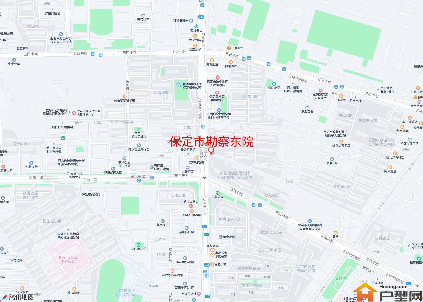 勘察东院小区 - 户型网