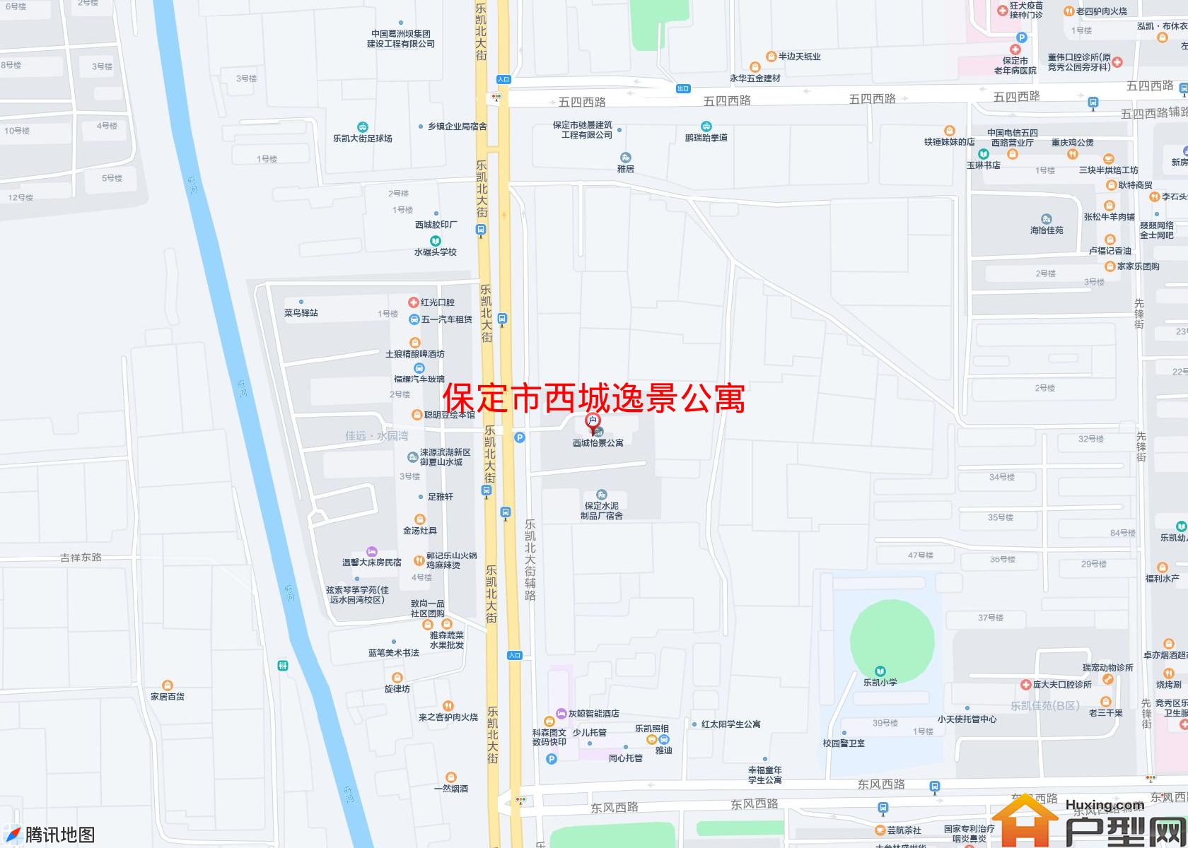 西城逸景公寓小区 - 户型网